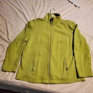 Zippered ribbed Jacket